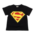 Dziecięca koszulka z cekinami Superman