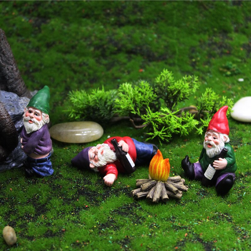 Figurki ozdobne do dekoracji mini ogrodu