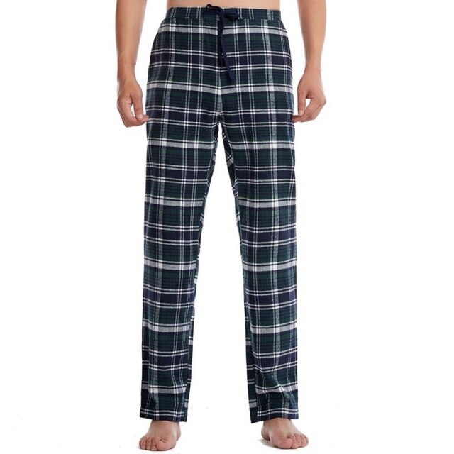 Męskie bawełniane spodnie do spania