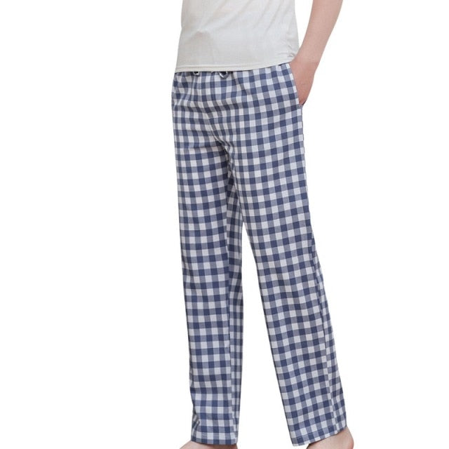 Męskie bawełniane spodnie do spania