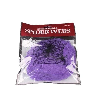 Sztuczna pajęczyna na Halloween