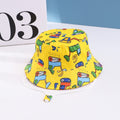 Bawełniany kapelusz dla dzieci z nadrukiem