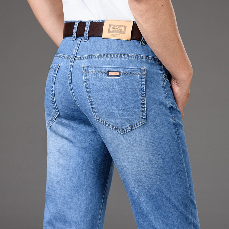 Męskie klasyczne spodnie dżinsowe