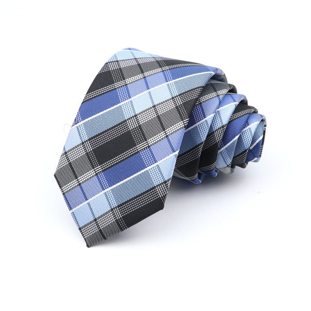 Męski elegancki wąski krawat