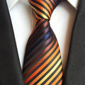 Męski jedwabny krawat