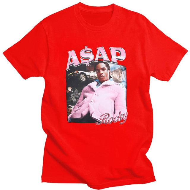 Męska bawełniana koszulka ASAP Rocky