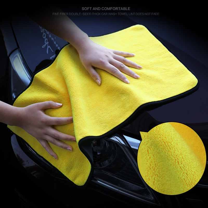 Ręcznik z mikrofibry do czyszczenia/osuszania samochodu
