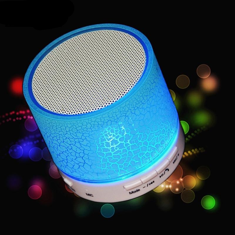 Bezprzewodowy mini głośnik Bluetooth LED