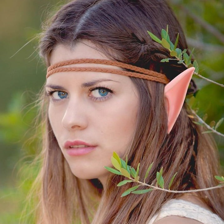 Lateksowe uszy elfa na Halloween