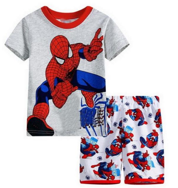Letnia piżama chłopięca Spiderman