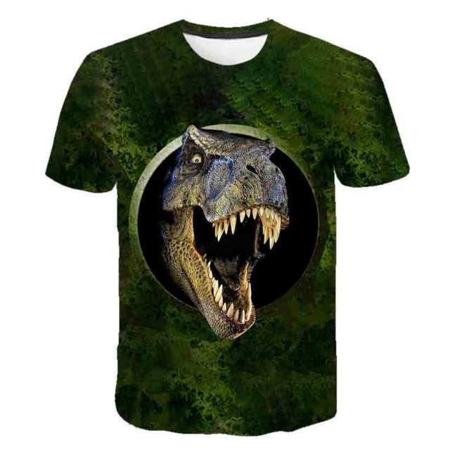 Koszulka z dinozaurami dziecięca