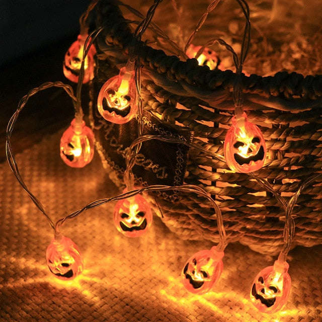 Lampki LED girlanda Dynie na Halloween