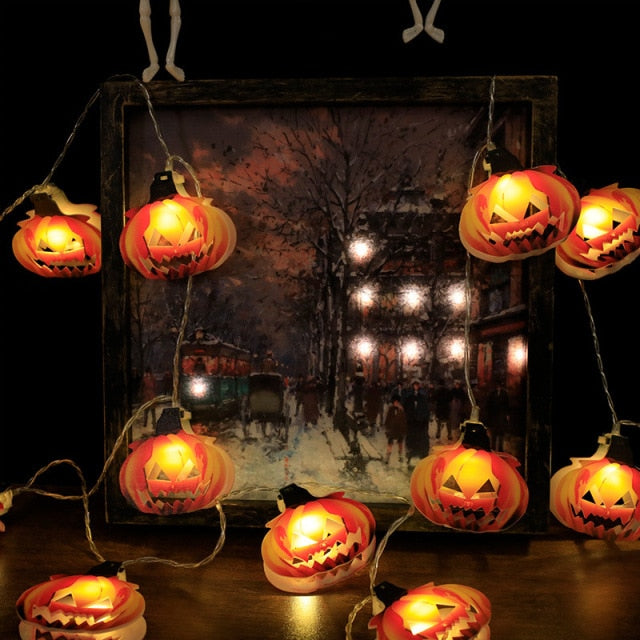 Lampki LED girlanda Dynie na Halloween