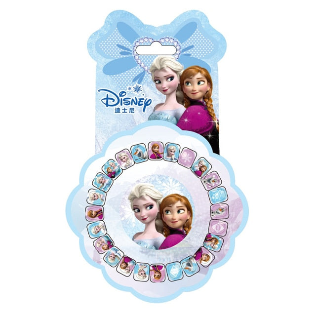 Naklejki na paznokcie dla dziewczynek Kraina Lodu Frozen Elsa Anna