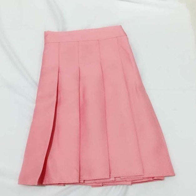 Damska plisowana mini spódniczka w kratę