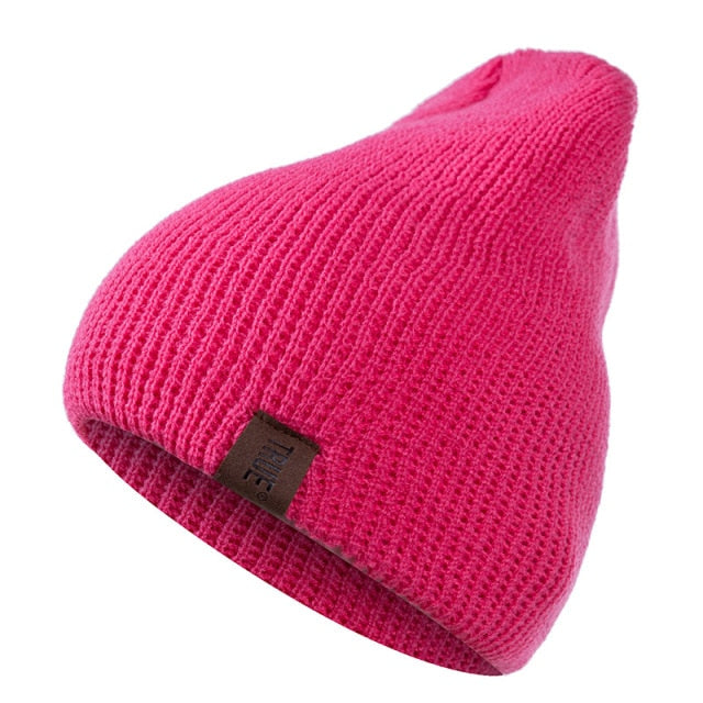 Dzianinowa zimowa czapka unisex