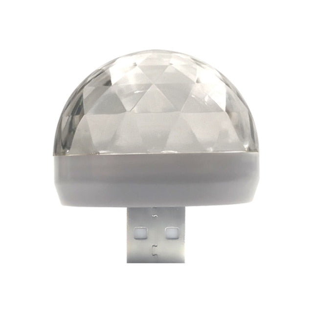 Samochodowa mini lampka USB