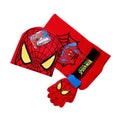Komplet chłopięcy czapka, szalik i rękawiczki Spiderman