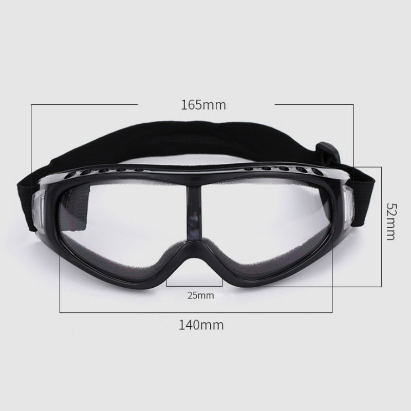 Okulary narciarskie antyrefleksyjne z filtrem UV400