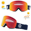 Gogle narciarskie snowboardowe z filtrem UV400