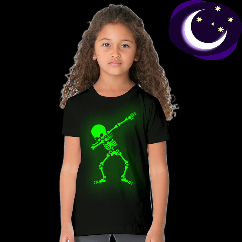 Dziecięca koszulka świecąca w ciemności