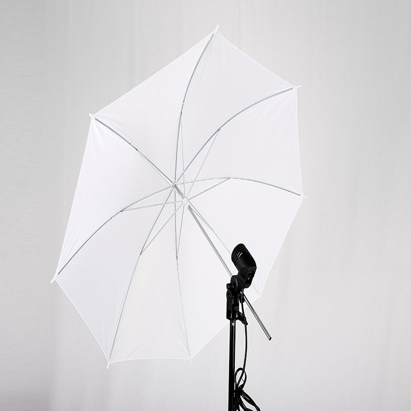 Biały parasol fotograficzny