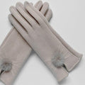 Damskie wełniane rękawiczki